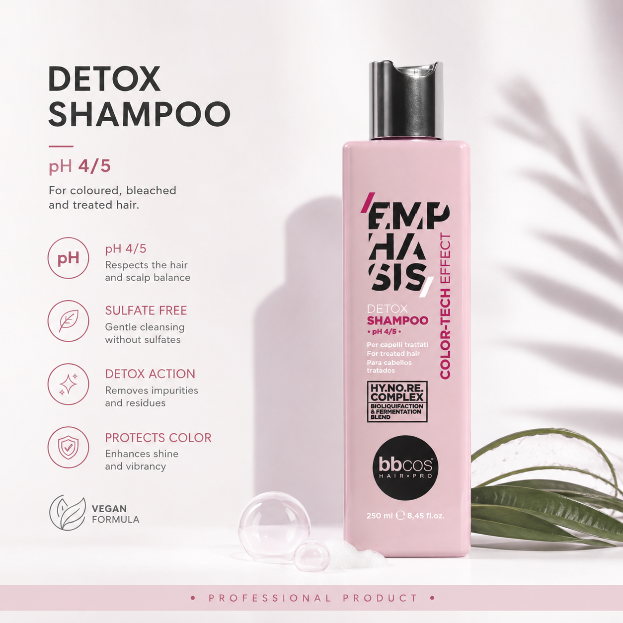 Emphasis Color-Tech Hair Detox Shampoo