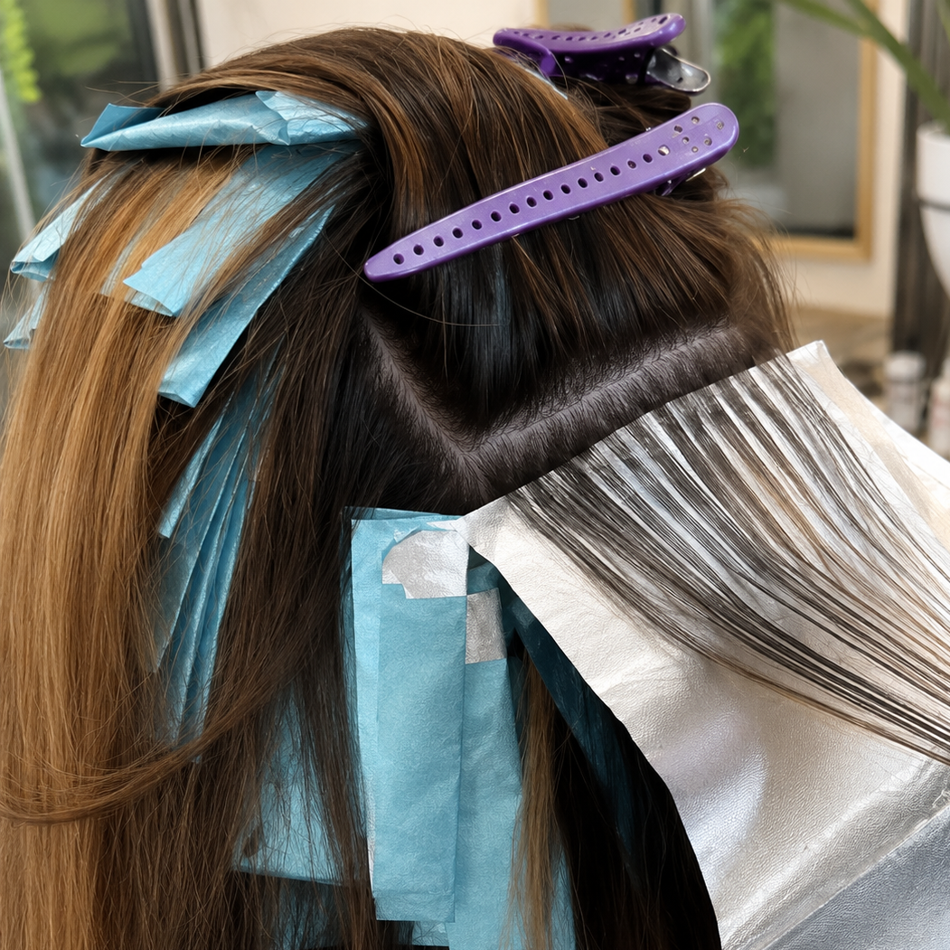 Highlight Sectioning Comb Set of 4 pcs