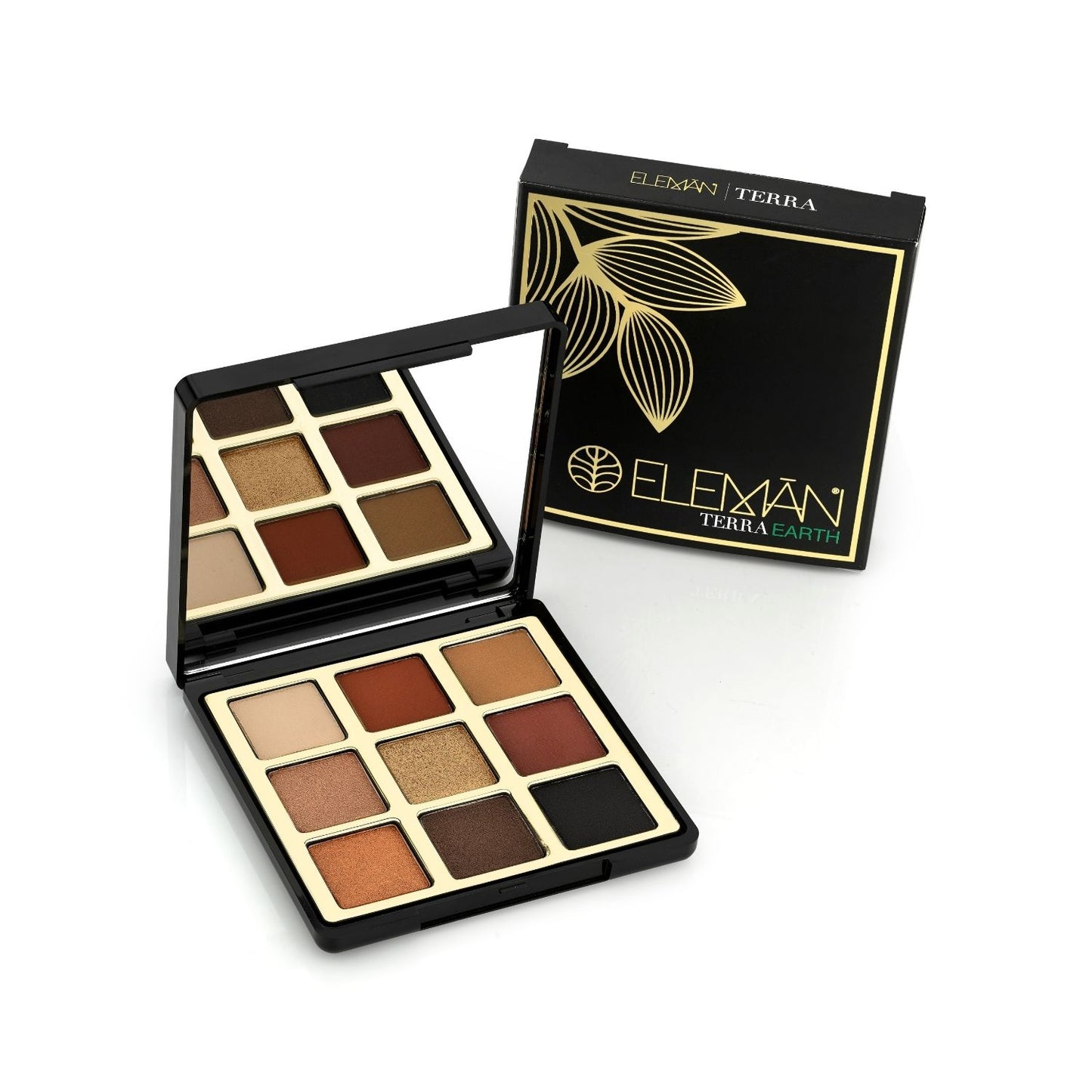 Terra Eyeshadow Palette swatches