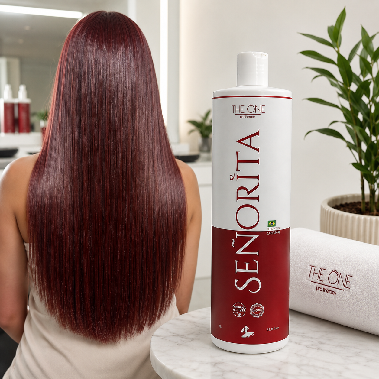 Senorita Keratin Original Brazilian Hair Straightening & Smoothing Treatment