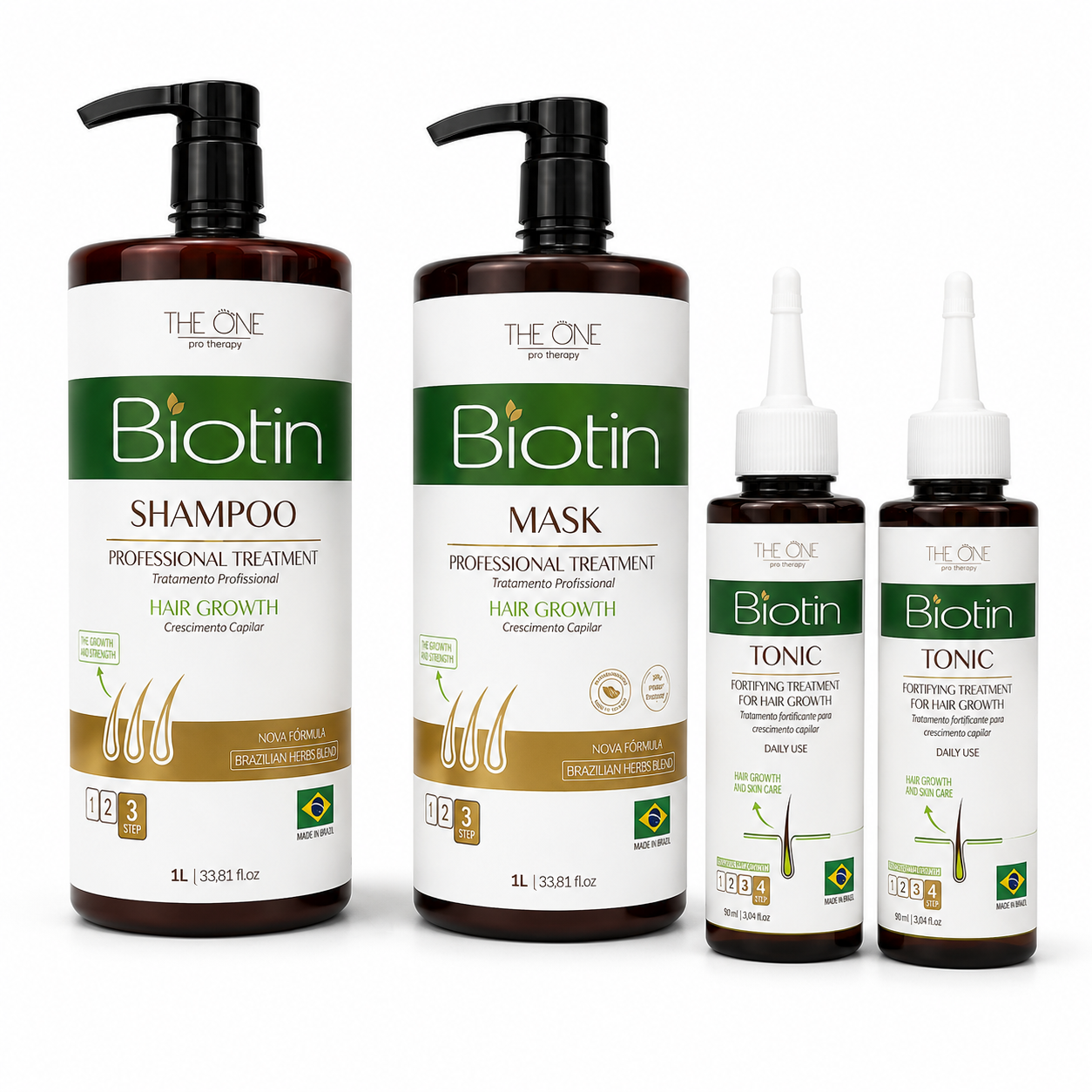 Hair Growth & Fortifying Biotin Set