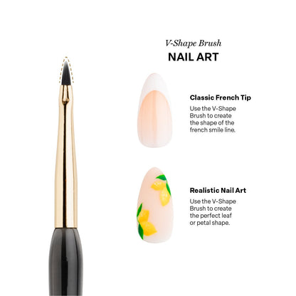 Aprés V-Shape Nail Brush