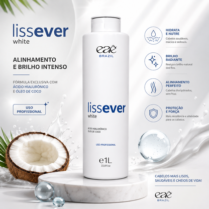 Lissever White Hair Smoothing And Straightening Treatment