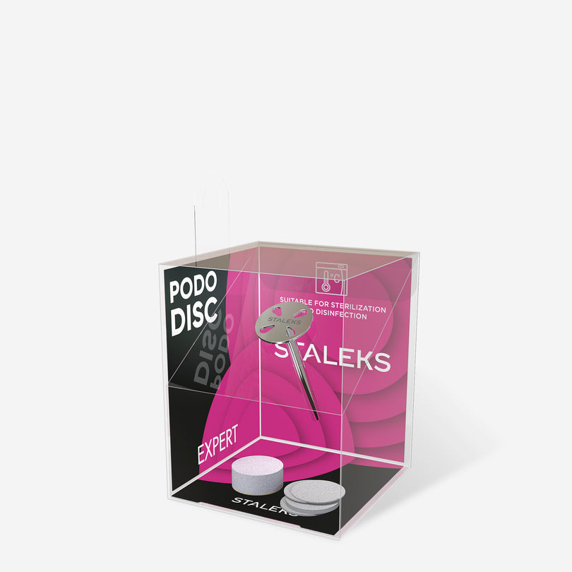 Staleks Pro Expert PODODISC Pedicure Disc + Disposable Files Set
