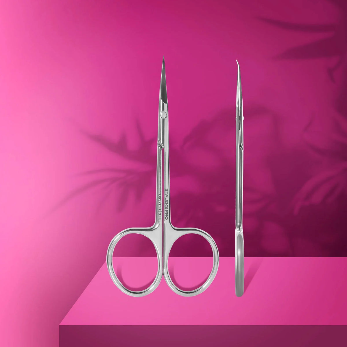 Staleks Pro Expert 51 Type 3 Professional Cuticle Scissors with Hook