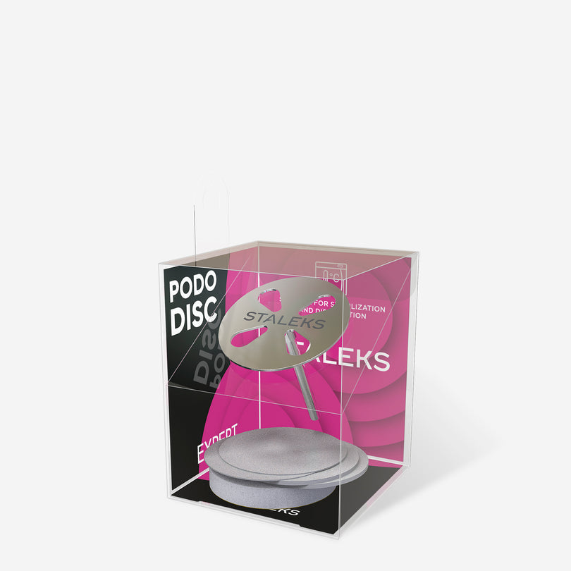 Staleks Pro Expert PODODISC Pedicure Disc + Disposable Files Set
