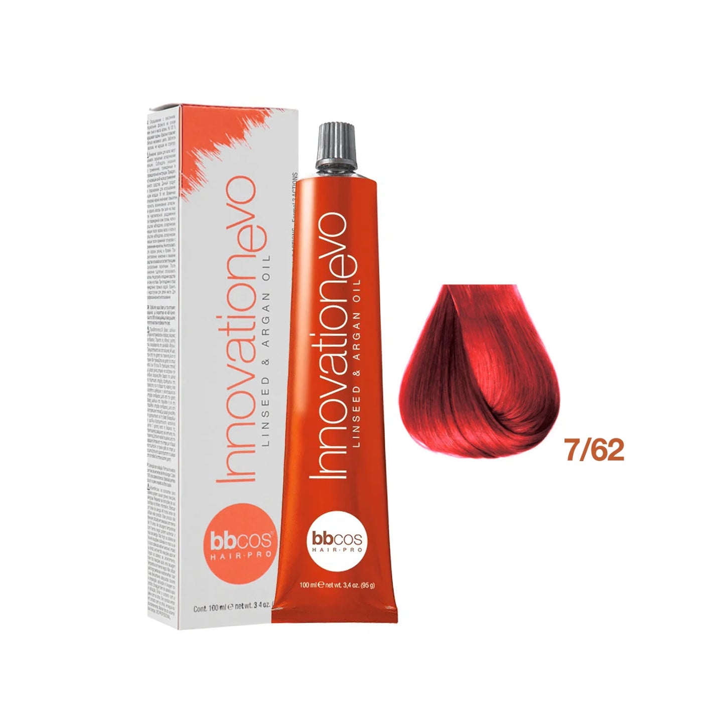 Innovation Evo Permanent Hair Color – RED & MAHOGANY (/5, /6)