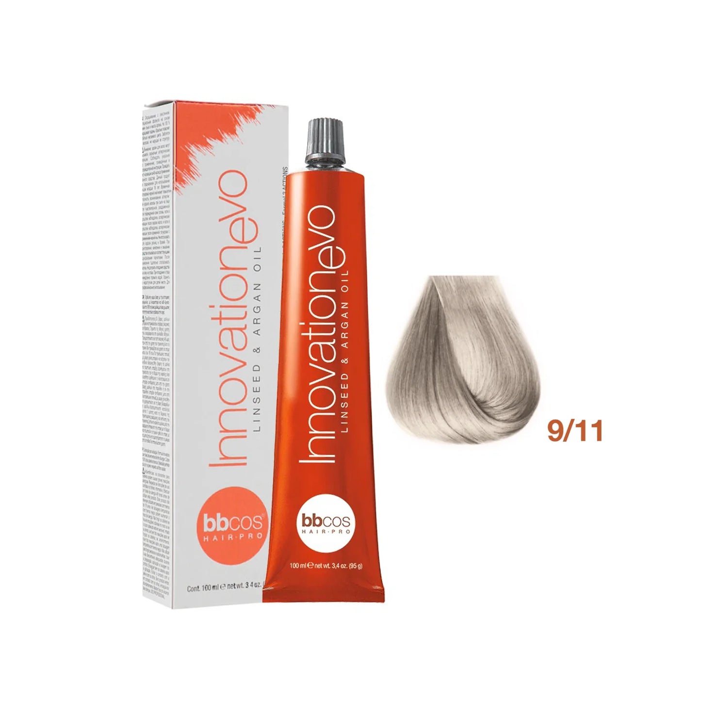 Innovation Evo Permanent Hair Color – INTENSIVE ASH (/11)