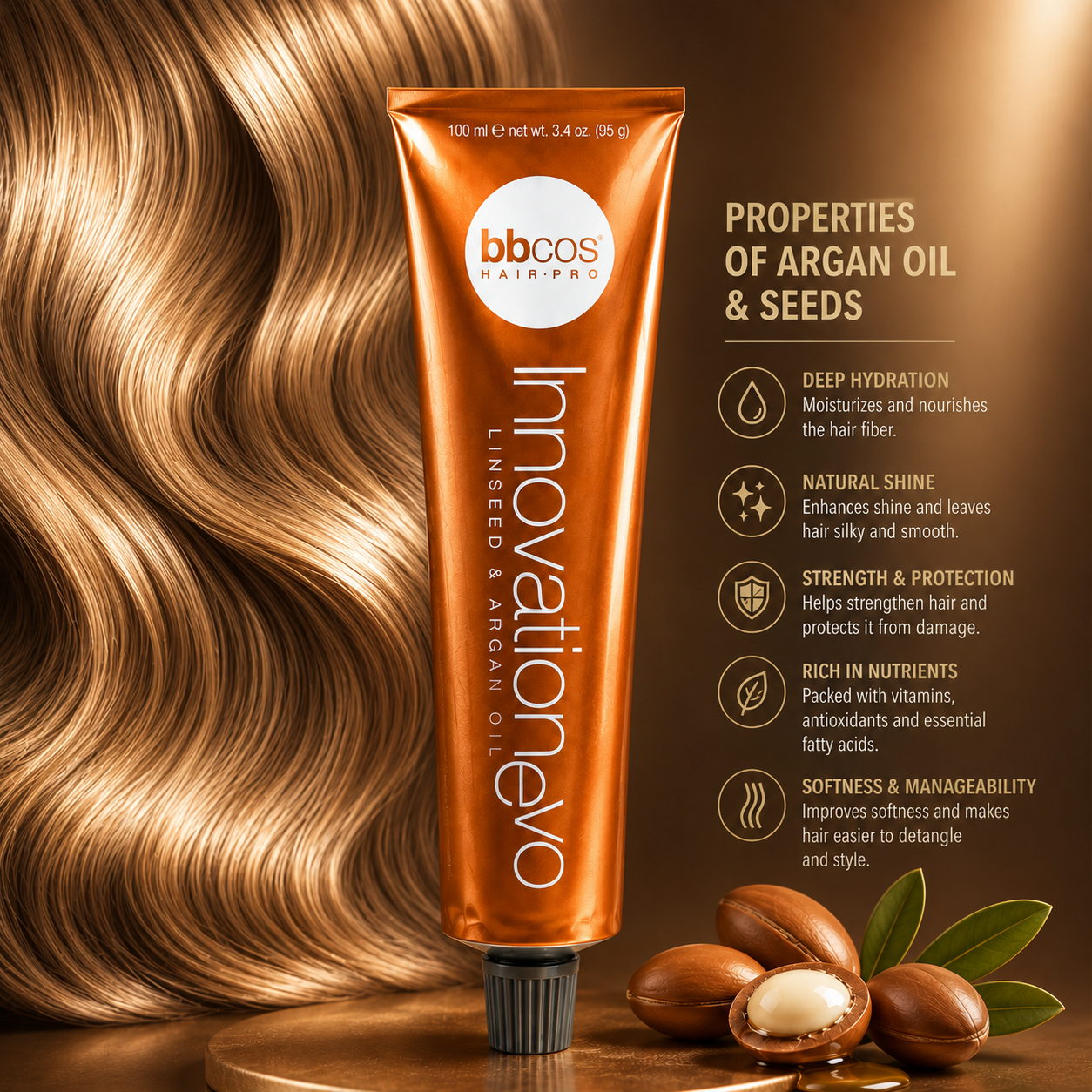 Innovation Evo Permanent Hair Color – Golden (/3)