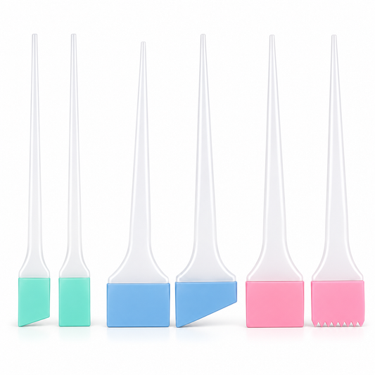 Silicon Brushes Set For Professional Hair Dying 6pcs