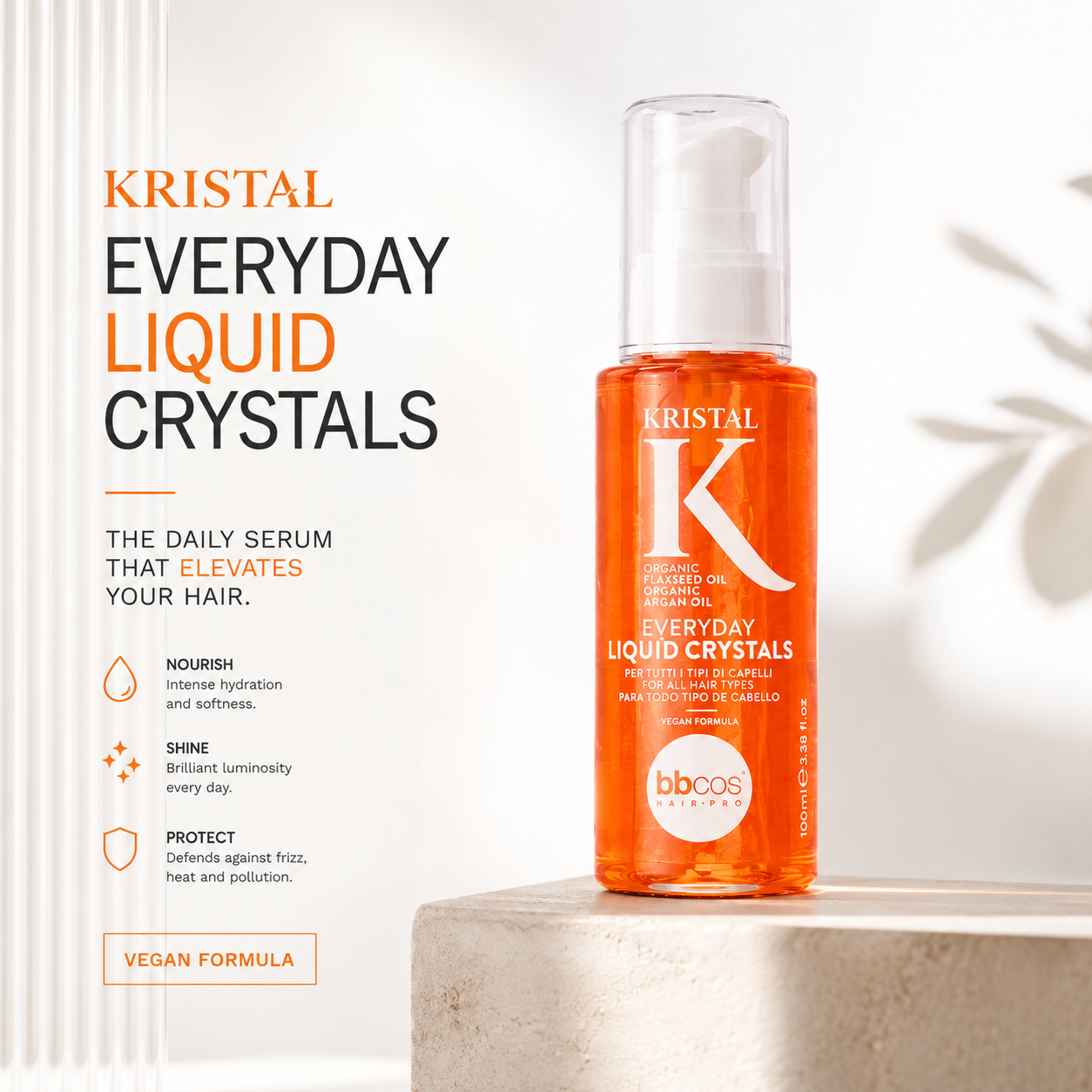 Kristal Everyday Liquid Crystals For All Hair Type