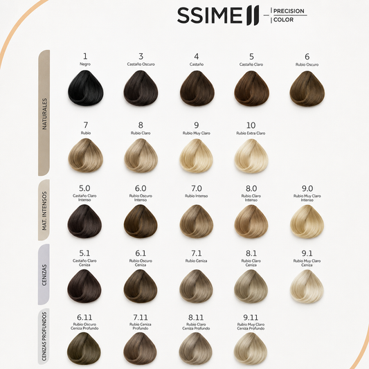 Ssime II Permanent Hair Color Cream