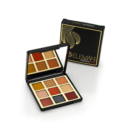 Inferno Eyeshadow Palette swatches