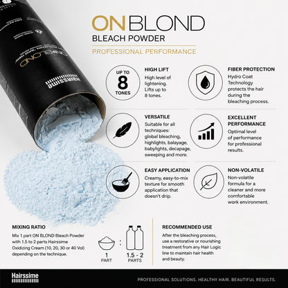 Hairssime ON Blond Bleach Powder