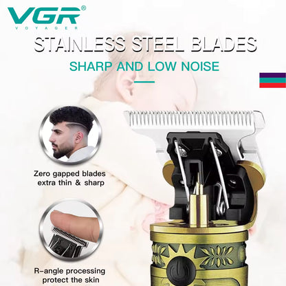 Hair & Beard Trimmer Cordless Gold ‎V-228