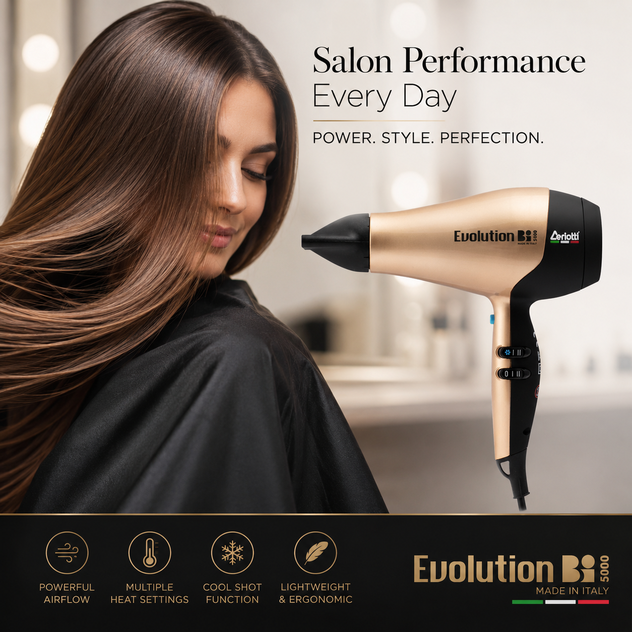 Hair Dryer Evolution Bi5000 Super Light