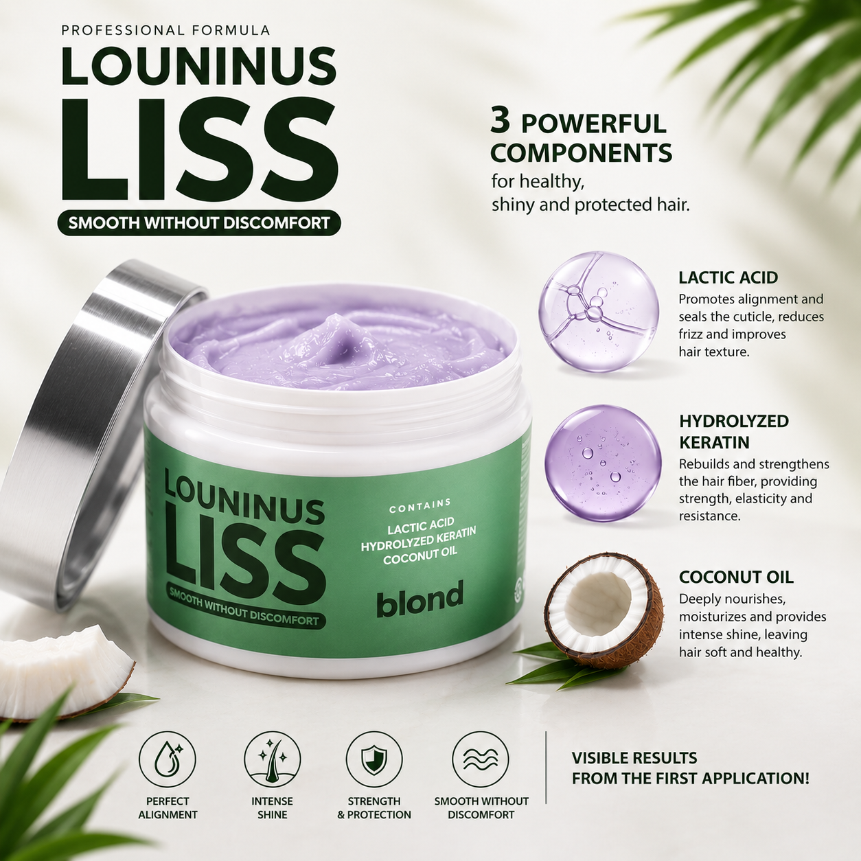 Louminus Liss Blond Keratin Treatment
