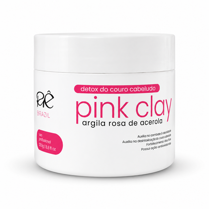 Pink Acerola Clay Mask With Anti- Dandruff Action