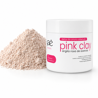 Pink Acerola Clay Mask With Anti- Dandruff Action