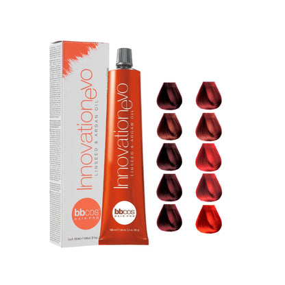 Innovation Evo Permanent Hair Color – RED & MAHOGANY (/5, /6)