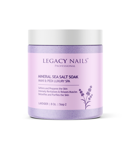 Mineral Sea Salt Soak Mani & Pedi Spa
