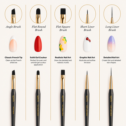 Aprés Angle Nail Brush
