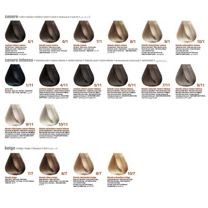 InnovationEvo Hair Color Set of 12 Colors + 2 Colors & 1 Peroxide Free