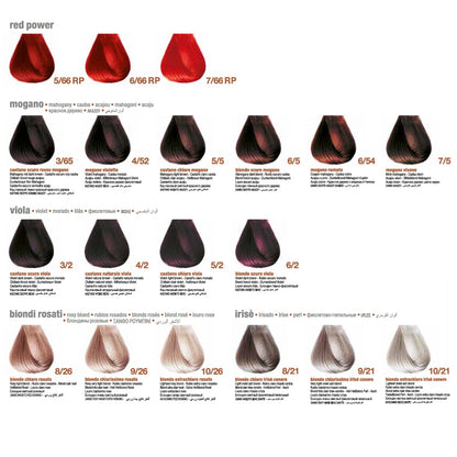 InnovationEvo Hair Color Set of 40 Colors + 8 Colors, 1 Color Cart  & 2 Peroxide Free