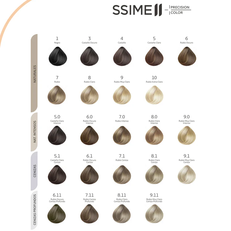 Ssime II Permanent Hair Color Cream