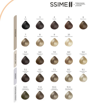 Ssime II Permanent Hair Color Cream