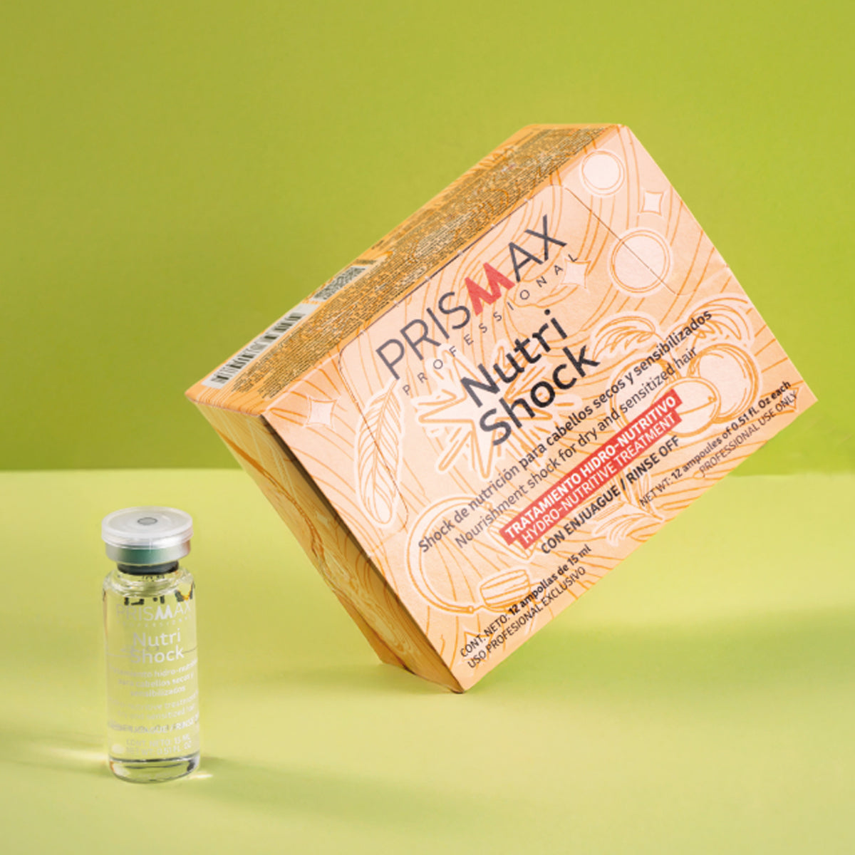Prismax Nutri Care Nutri Shock hydro-nutritive ampoules box of 12