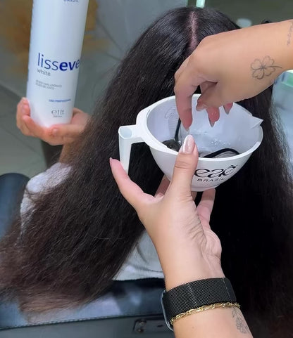 Lissever White Hair Smoothing And Straightening Treatment