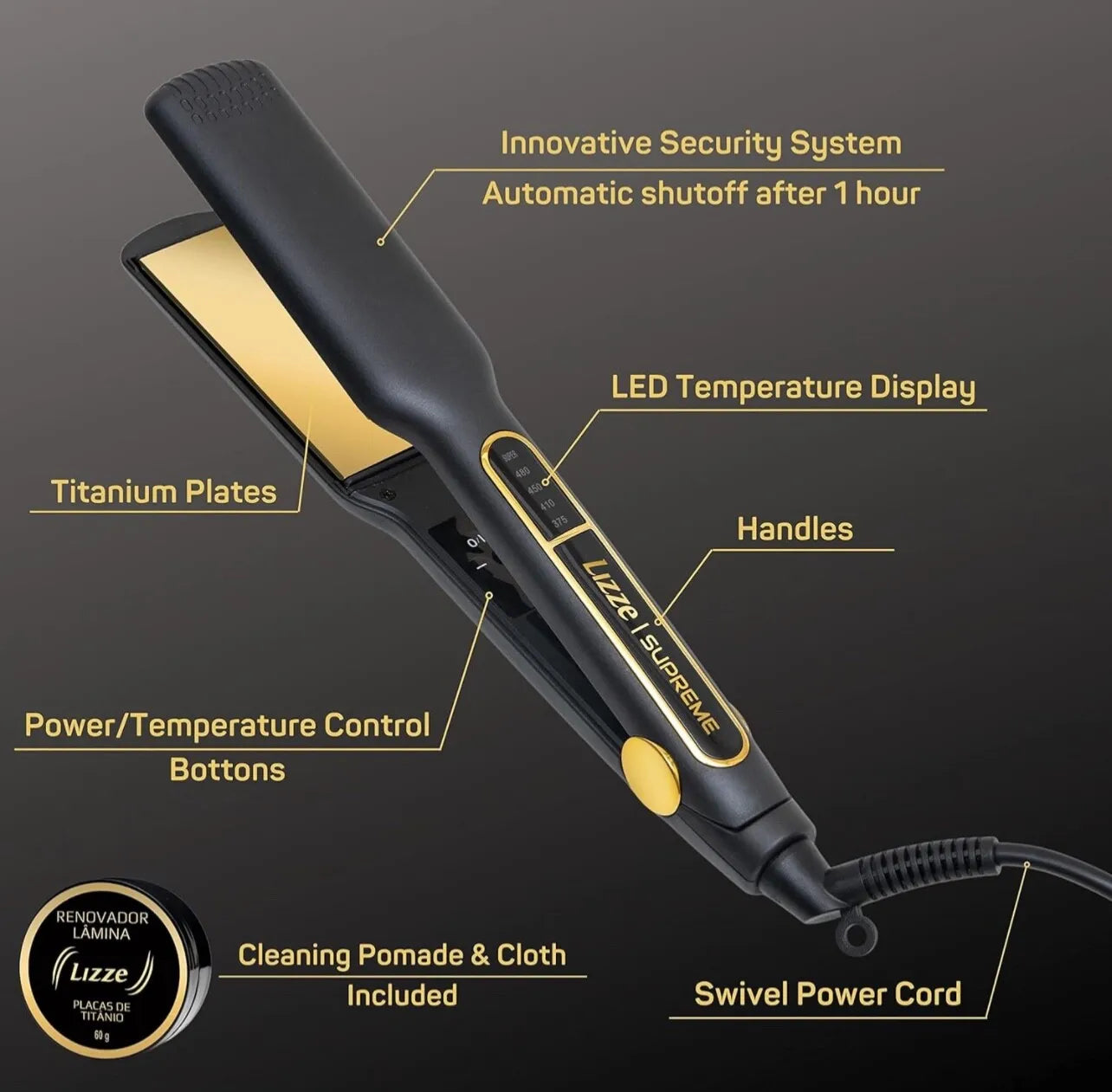 Lizze Supreme Professional Flat Iron