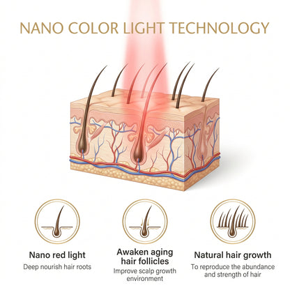 Electric Laser Hair Growth Comb nano technology