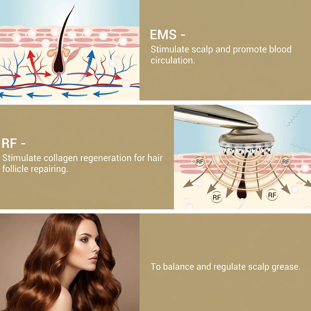 Using the Electric Laser Hair Growth Comb