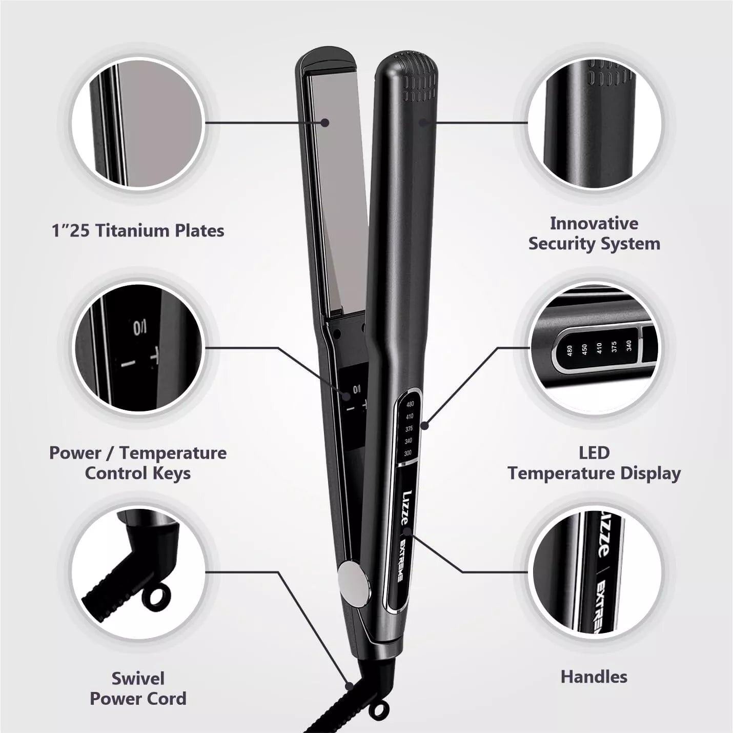 Lizze Extreme Flat Iron