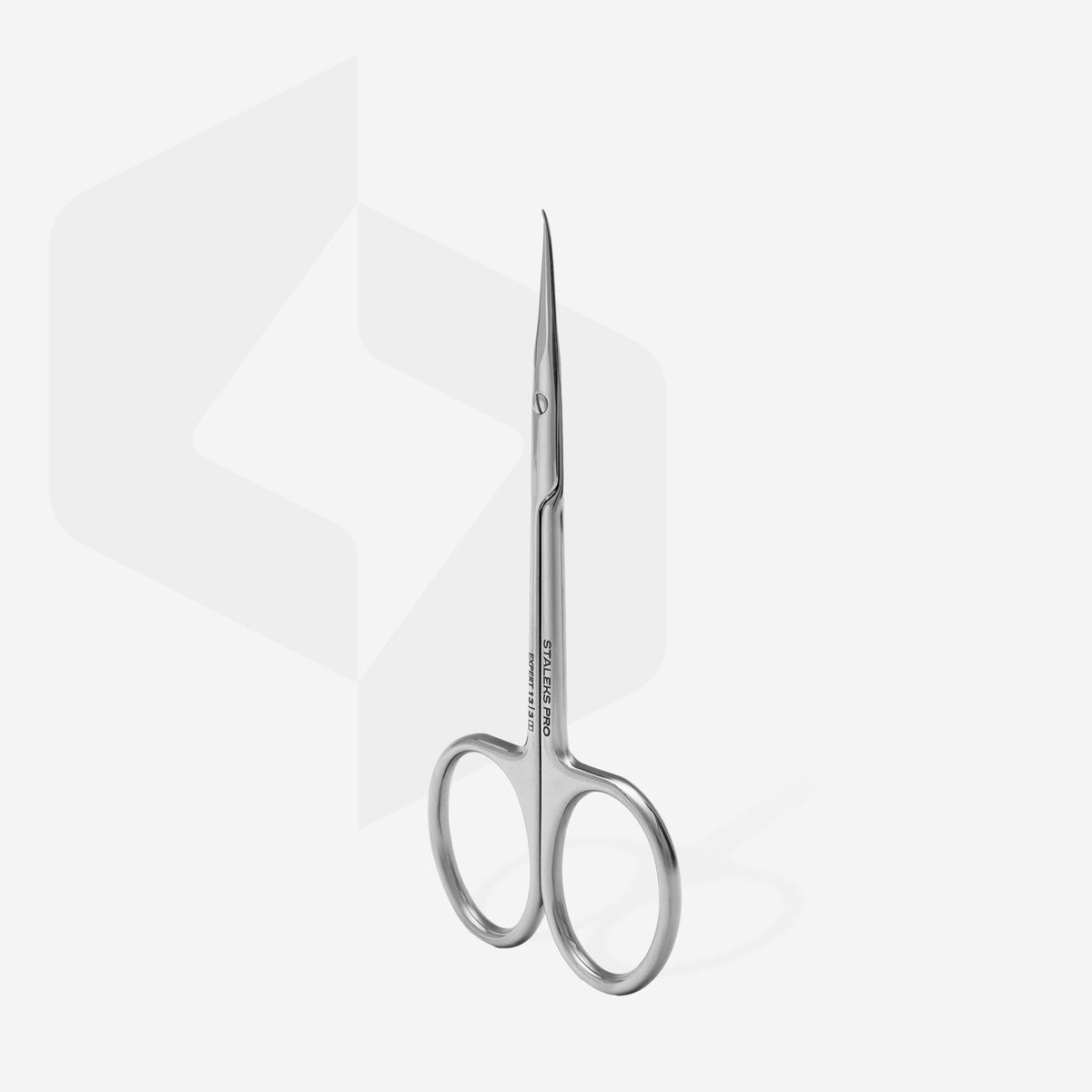 Staleks Pro Expert 13 Type 3 Left-Handed Cuticle Scissors detail