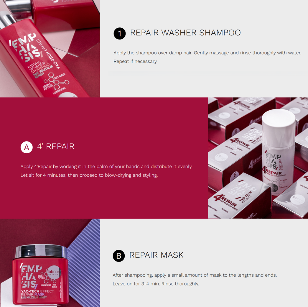 Emphasis Yao-Tech Repair Shampoo