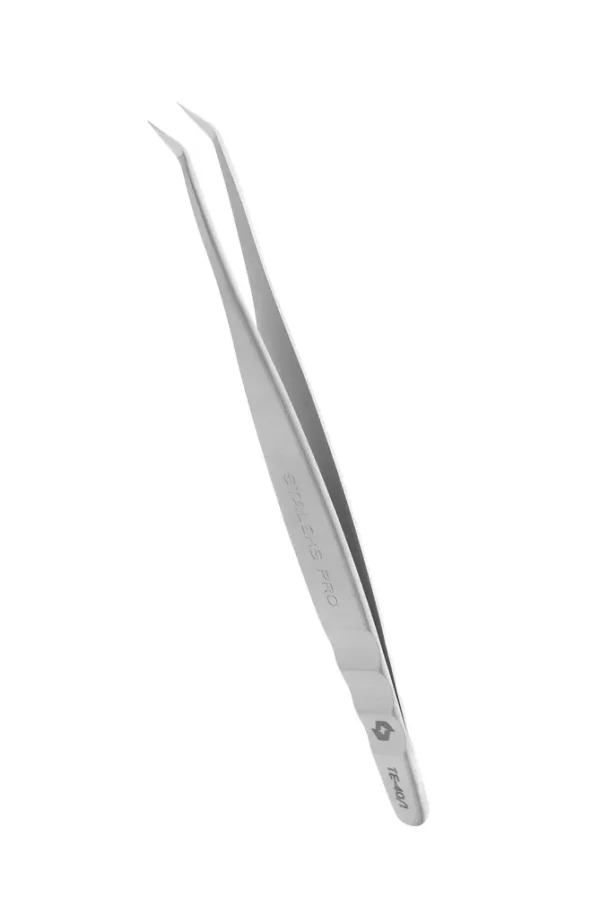 Professional L-shaped Eyelash Tweezers Expert 40 Type 1