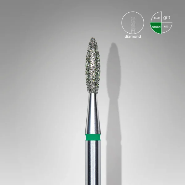 Diamond Nail Drill Bit FLAME Working Part 8mm / 10mm - Image 2