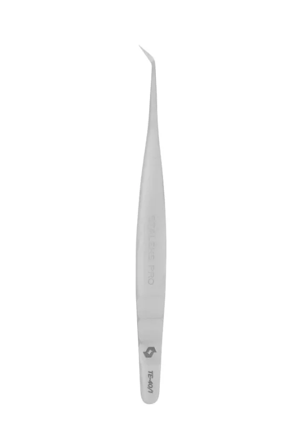 Professional L-shaped Eyelash Tweezers Expert 40 Type 1 - Image 2