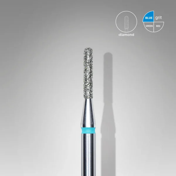 Diamond Nail Drill Bit ROUNDED CYLINDER 8 mm Working Part - Image 3