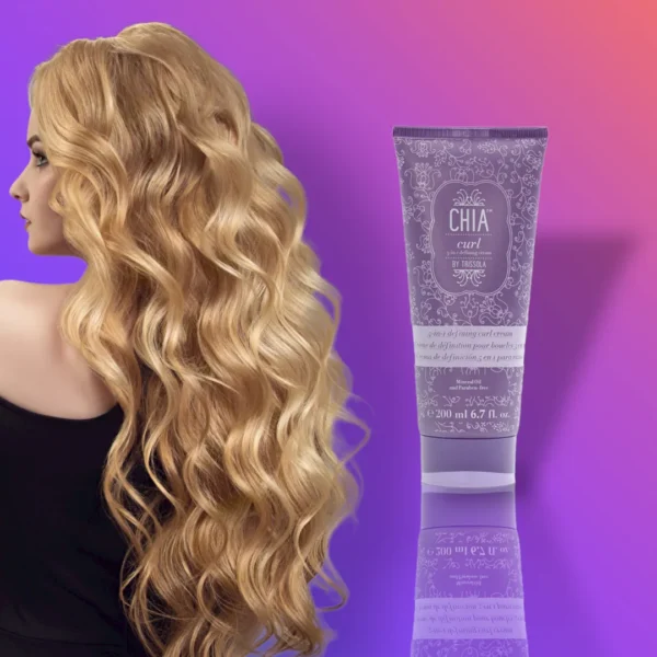 Chia 5-in-1 Defining Hair Curl Cream - Image 3