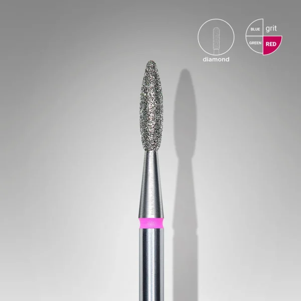 Diamond Nail Drill Bit FLAME Working Part 8mm / 10mm - Image 5