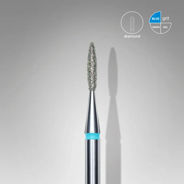 Diamond Nail Drill Bit FLAME Working Part 8mm / 10mm - Image 8