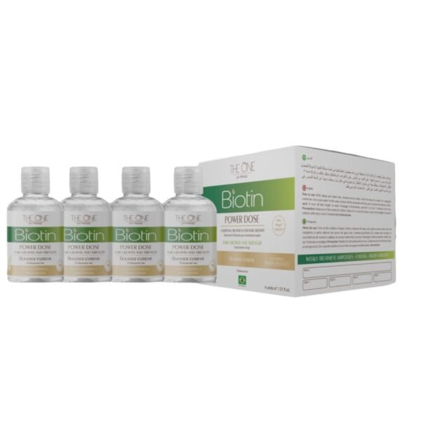 Biotin Pawer Dose Hair Growth And Strength Booster 4 Pcs