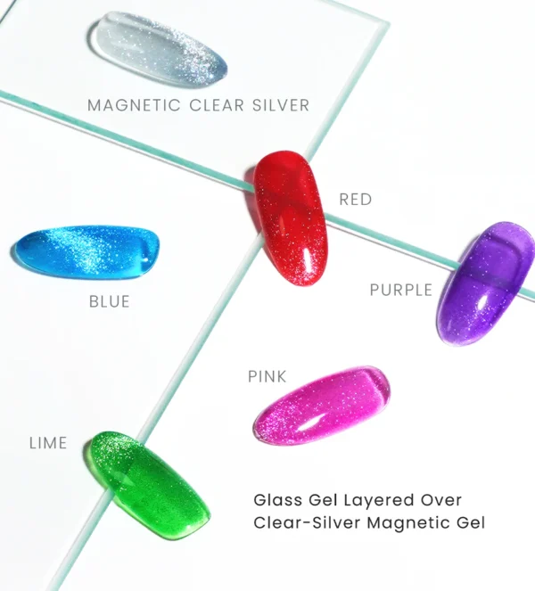 Gel Play Glass Series 1 & Gel Play Magnetic Gel By Akzentz - Image 2