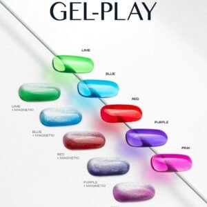 Gel Play Glass Series 1 & Gel Play Magnetic Gel By Akzentz
