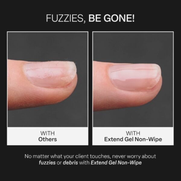 Extend Gel Non - Wipe Soak Off - Soft Gel  HEMA-Free - Image 3